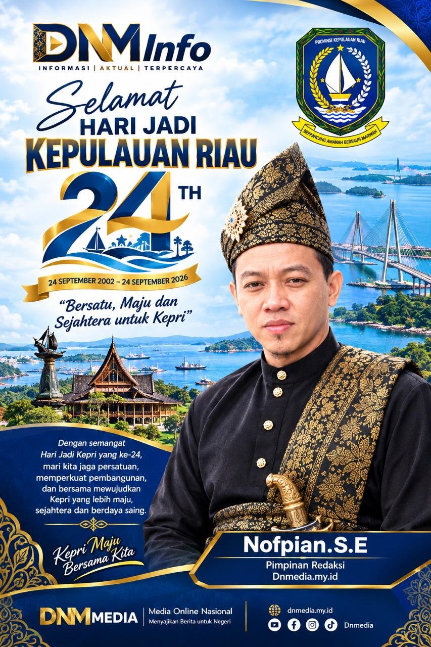 Selamat Hari Jadi Kepri ke 24 tahun