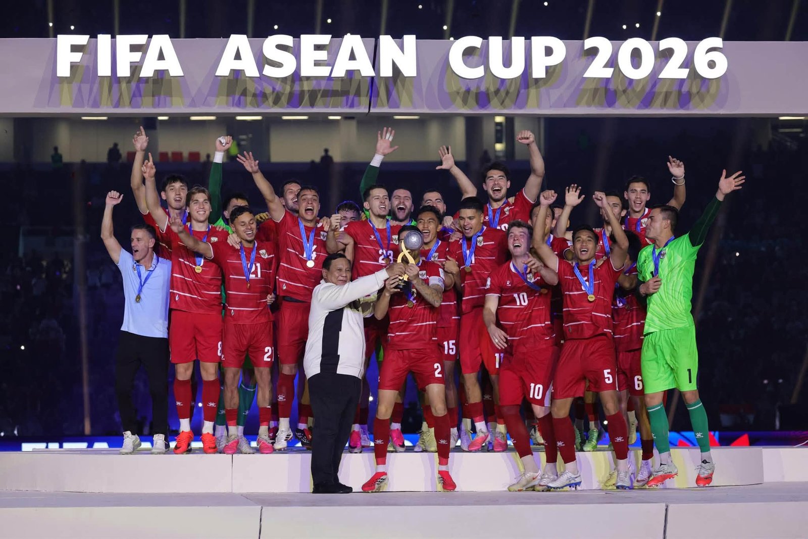 INDONESIA JUARA FIFA ASEAN CUP 2026, PRESIDEN PRABOWO SAKSIKAN LANGSUNG PERJUANGAN GARUDA