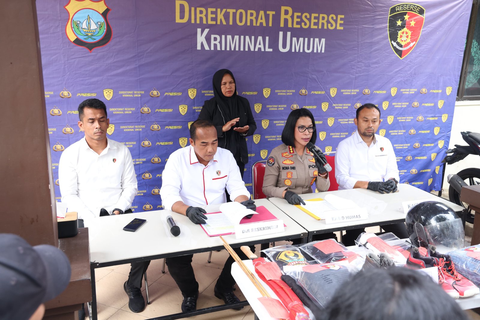 BENTROKAN DI SETOKOK, POLDA KEPRI TETAPKAN TIGA TERSANGKA