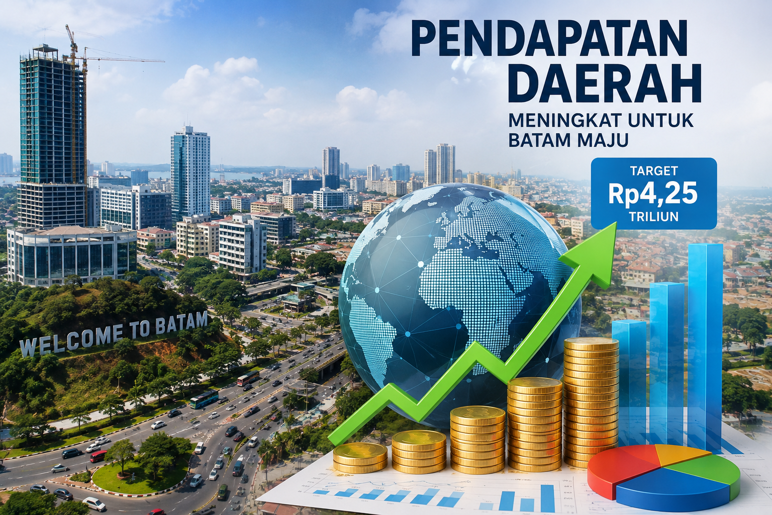 Pemko Batam Usulkan Pendapatan Daerah Naik Menjadi Rp4,25 Triliun